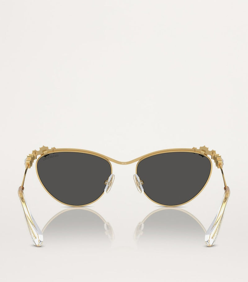 Swarovski Metal SK7017 Sunglasses (British brand)