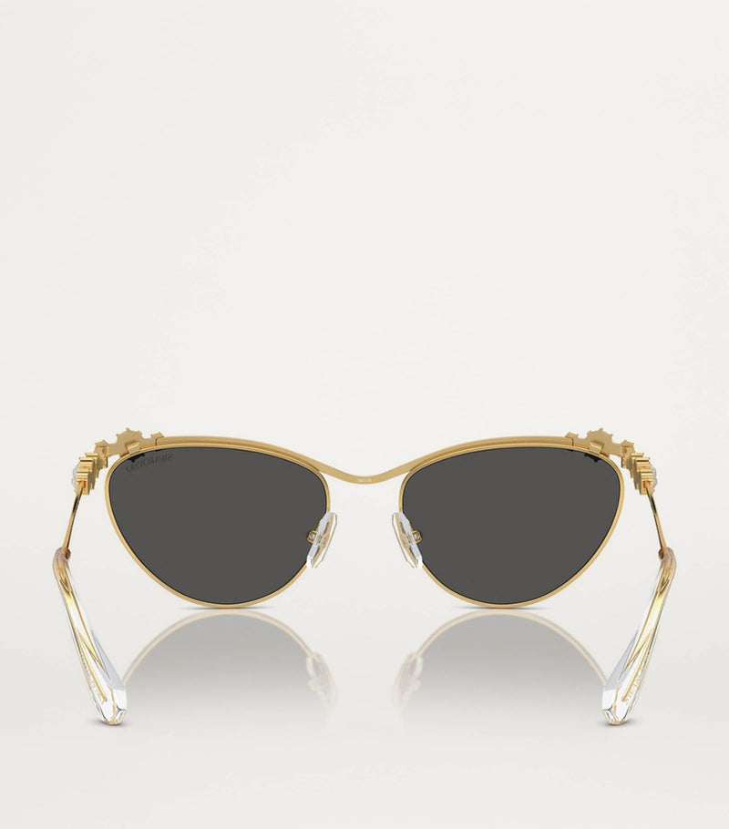 Swarovski Metal SK7017 Sunglasses (British brand)