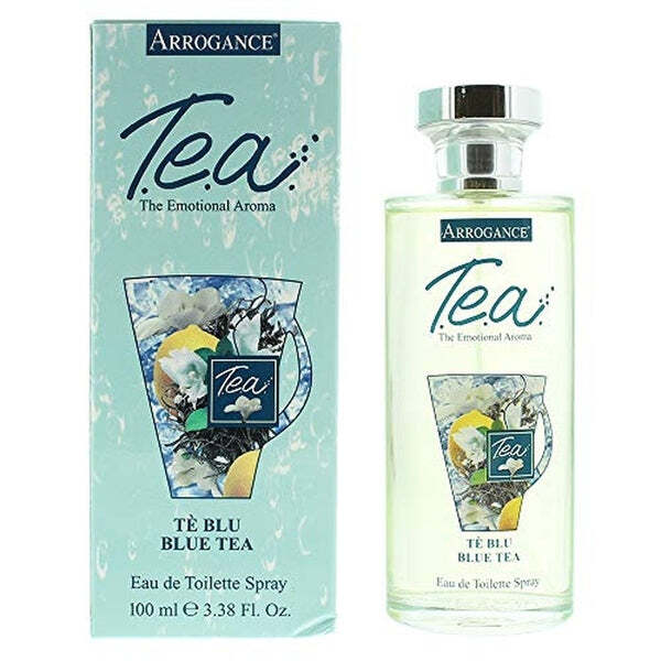 Arrogance Blue Tea Eau de Toilette 100ml, imported from the UK