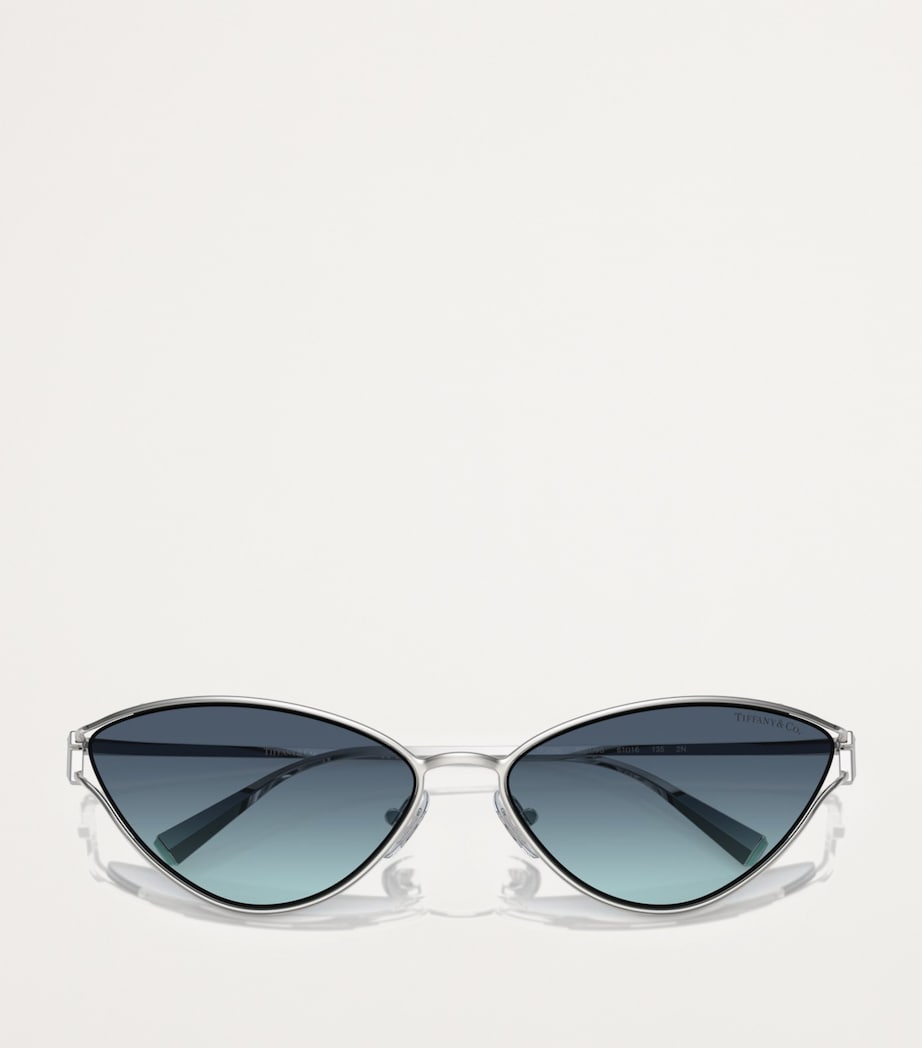Tiffany & Co. metal cat eye sunglasses - (British brand)