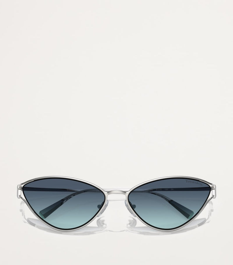 Tiffany & Co. metal cat eye sunglasses - (British brand)