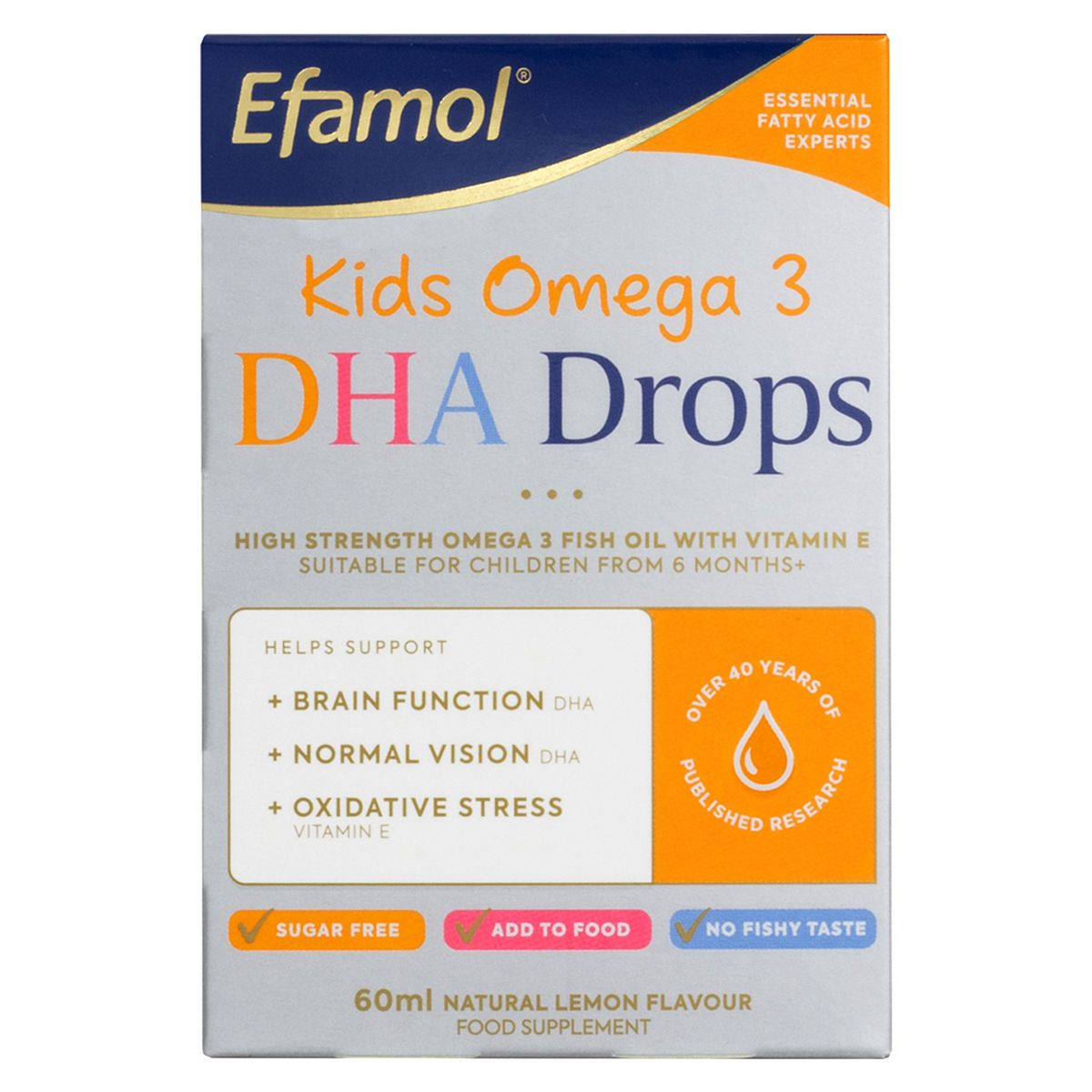 Efamol Kids Omega 3 DHA Drops 60ml GOODS Boots   