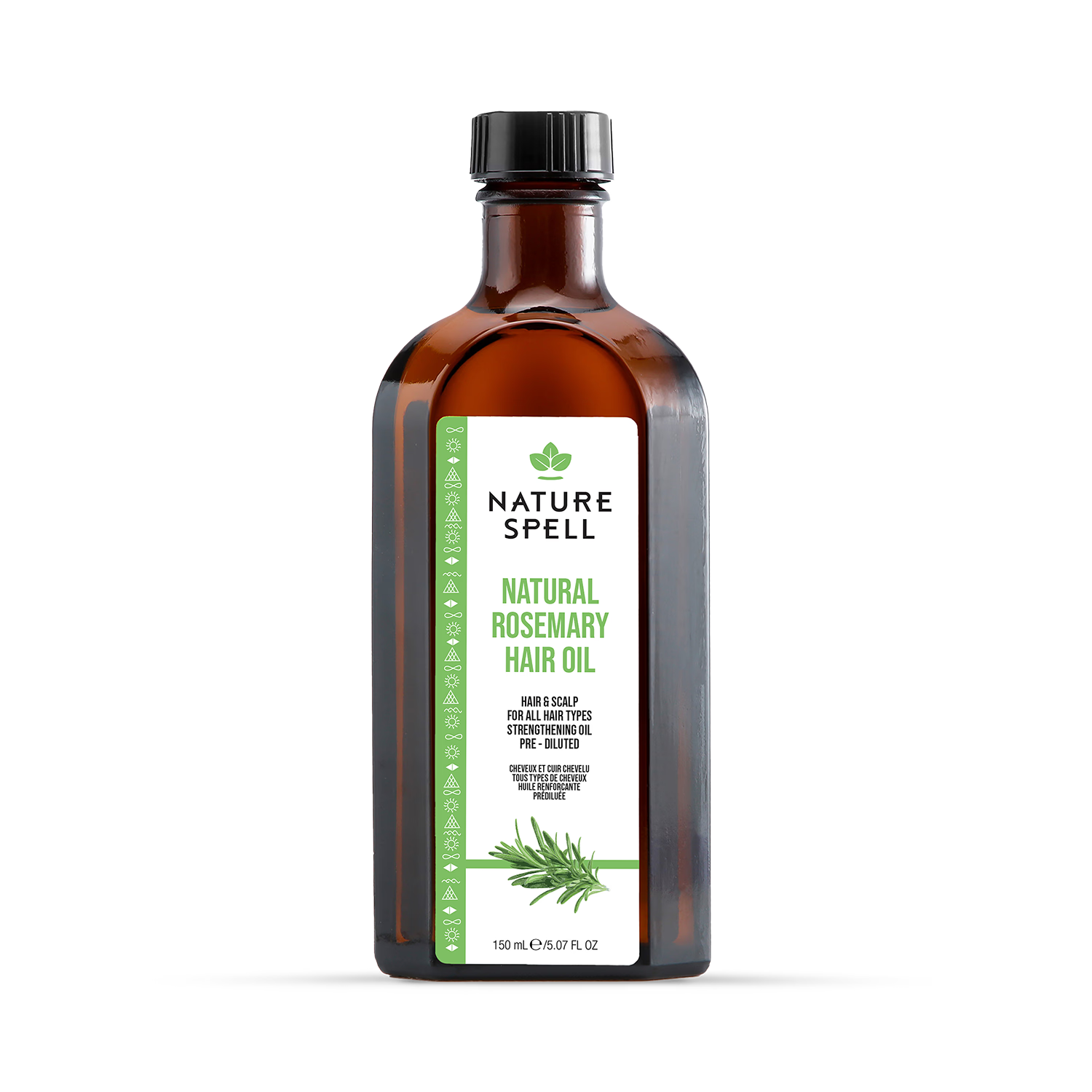 Nature Spell Rosemary Oil Hair Treatment 150ml, imported from the UK