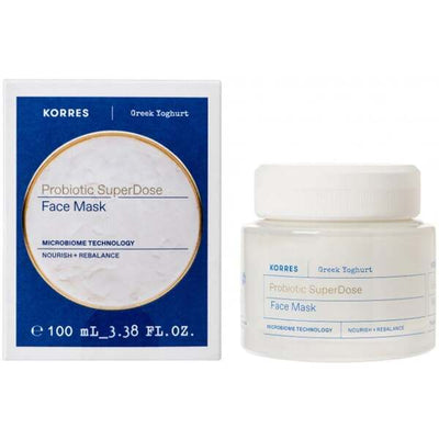 Superdrug Korres Greek Yoghurt Probiotic Face Mask 100ml- Buy online at McGrocer