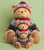 Harrods Henry Christmas bear plush 30.5cm, imported from the UK
