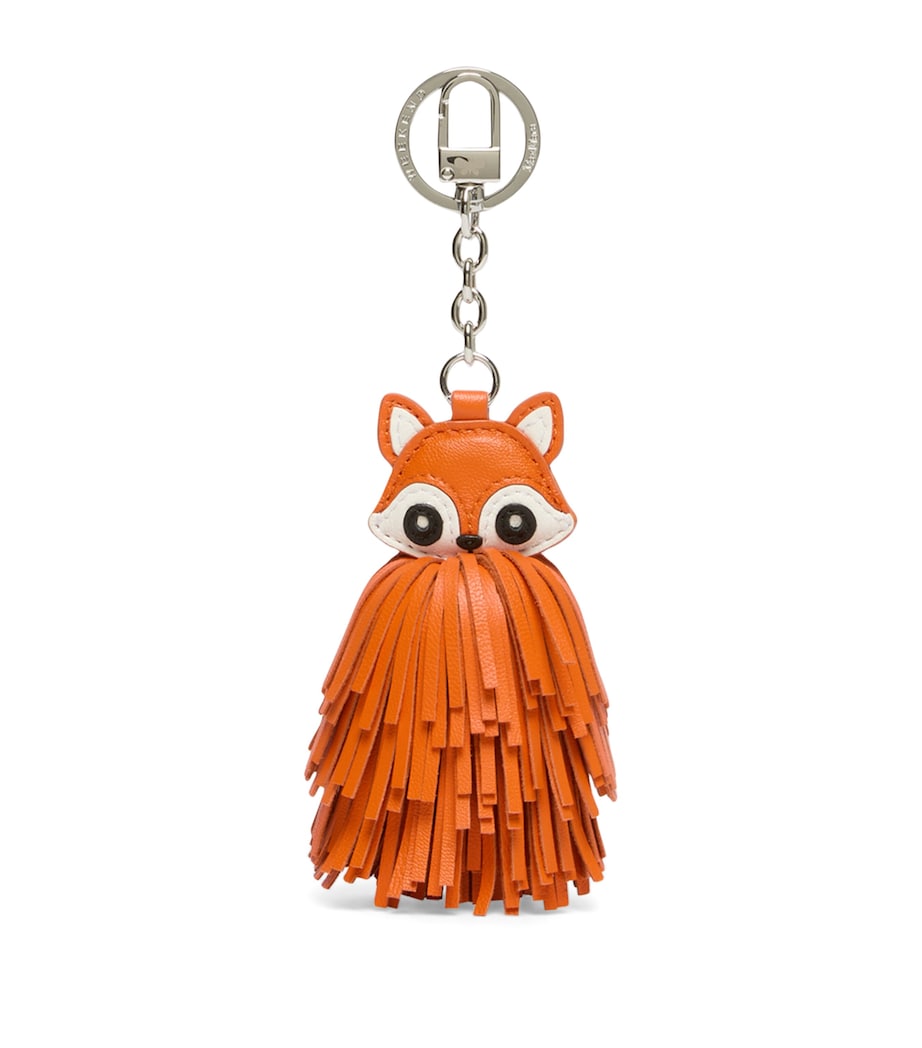 Weekend Max Mara leather fox keyring, UK version