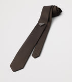 Prada Re-Nylon tie 150cm x 7cm recycled polyamide - British product