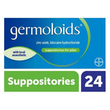 Germoloids Haemorrhoids & Piles 24 Suppositories GOODS Superdrug   