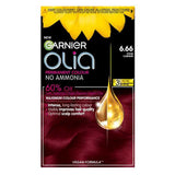 Garnier Olia 6.66 Vivid Garnet Red No Ammonia Permanent Hair Dye GOODS Boots   