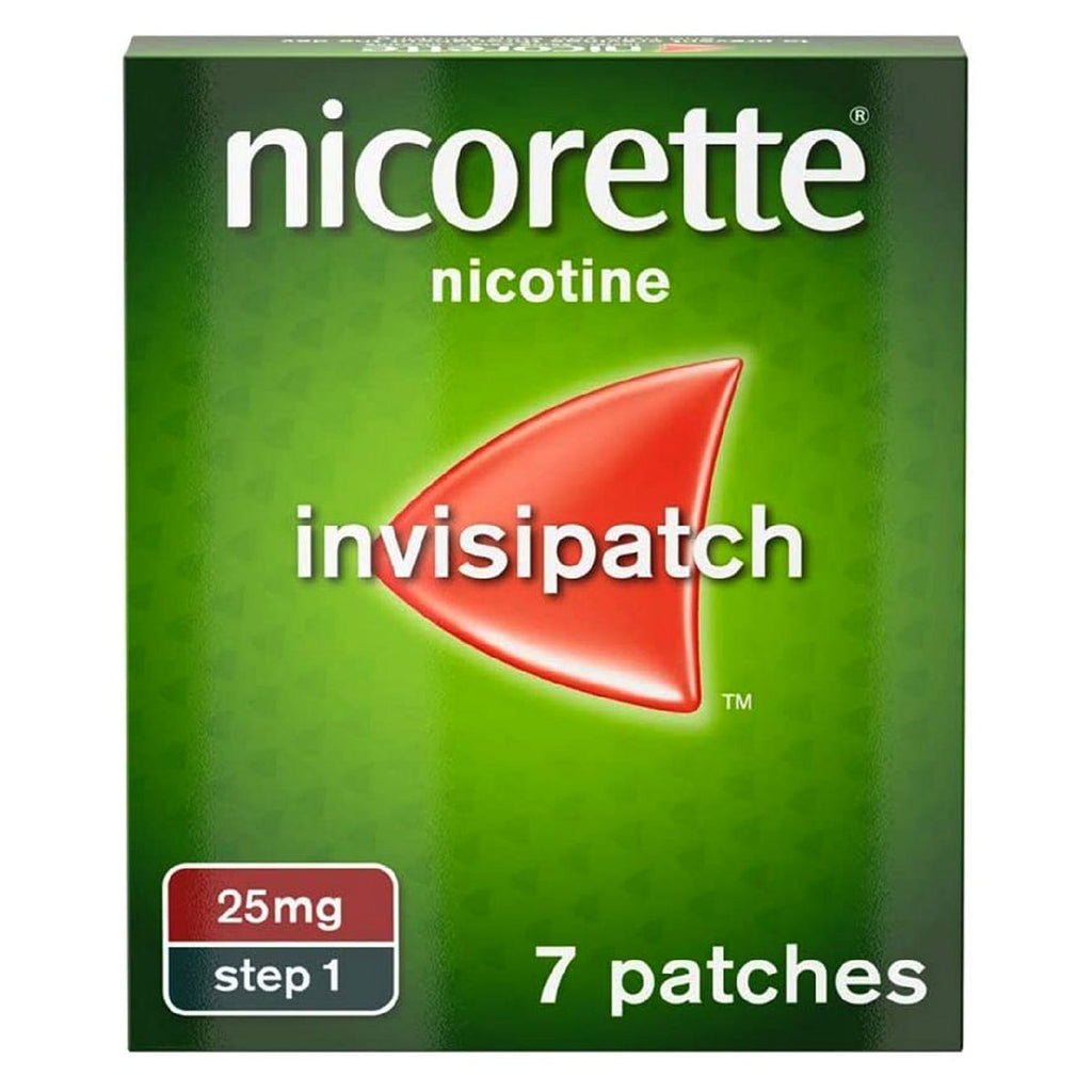 Nicorette Invisi 25mg patch - 7 patches