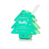 Spongellé tree ornament body wash buffer Holly Garland, UK version