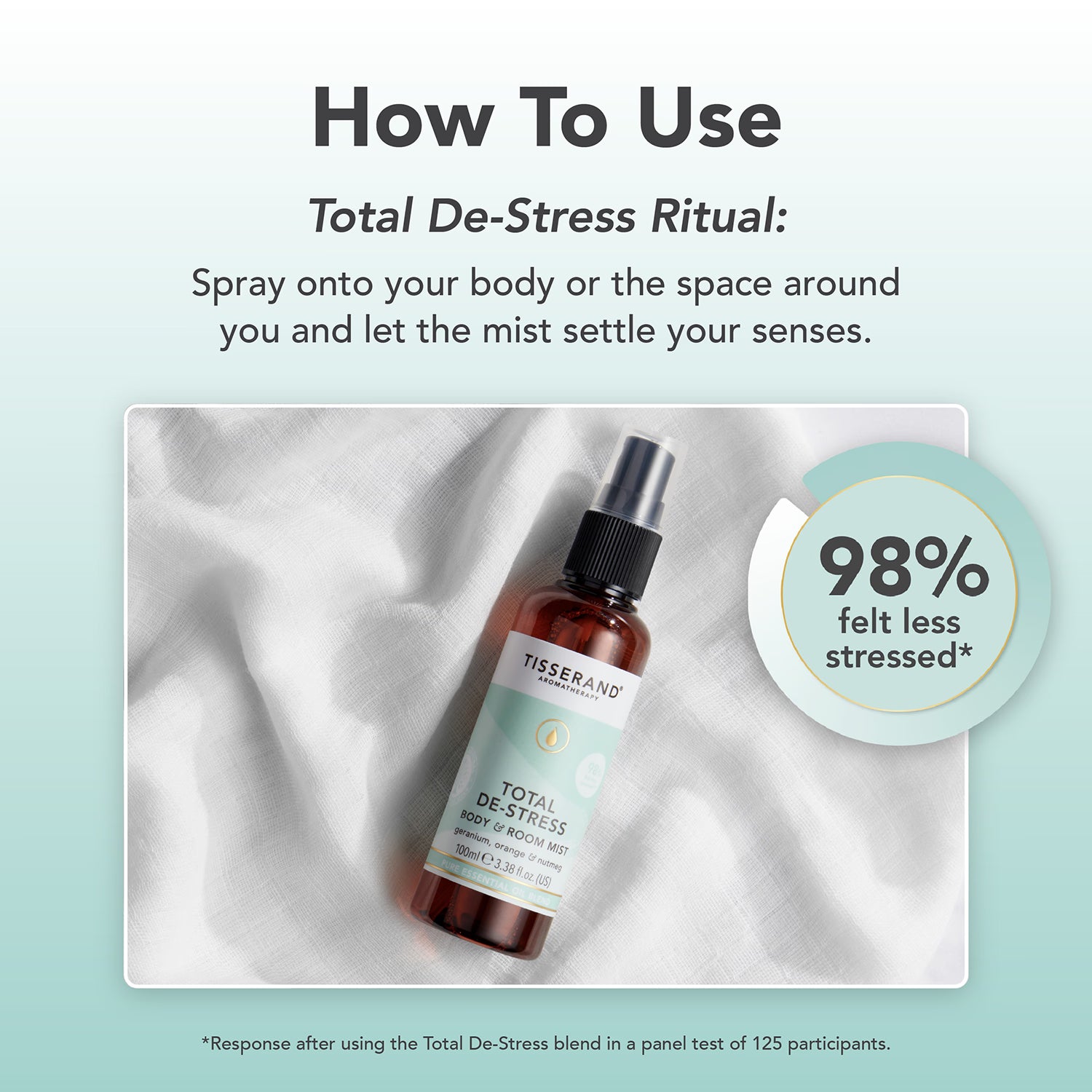 Tisserand De-Stress Mist Moodfix 100ml (British brand)