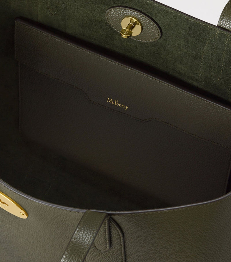Mulberry small leather Bayswater tote bag, imported from the UK