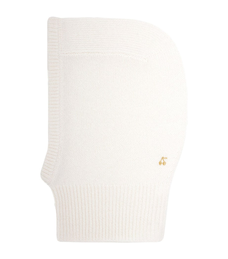 Bonpoint cashmere knit hood for children aged 4-8 years - British product