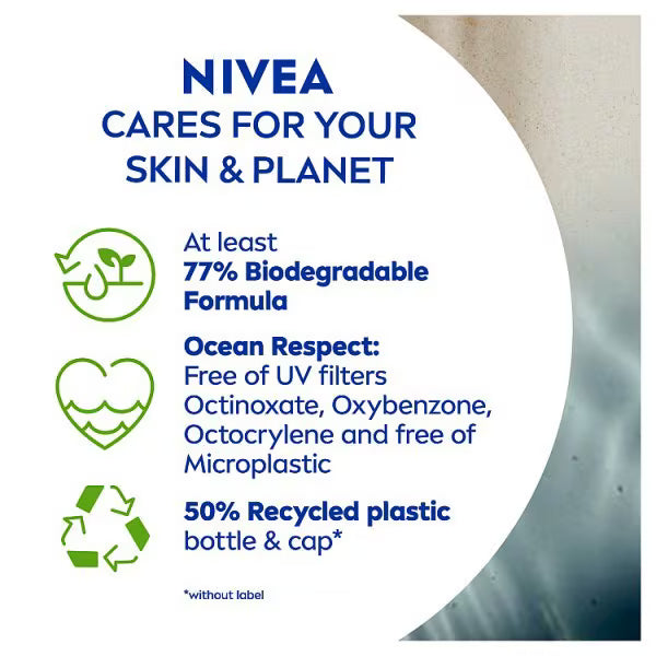 Nivea Sun Cream Lotion SPF 20 200ml, imported from the UK