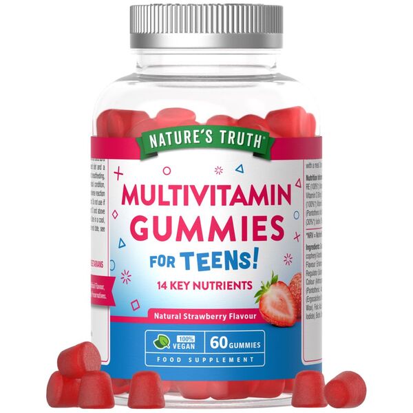 Nature's Truth Teens Multivitamin Gummies 60 - British product