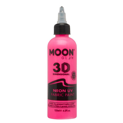 Moon Glow Neon UV Stoffmaling Intens Rosa 125ml