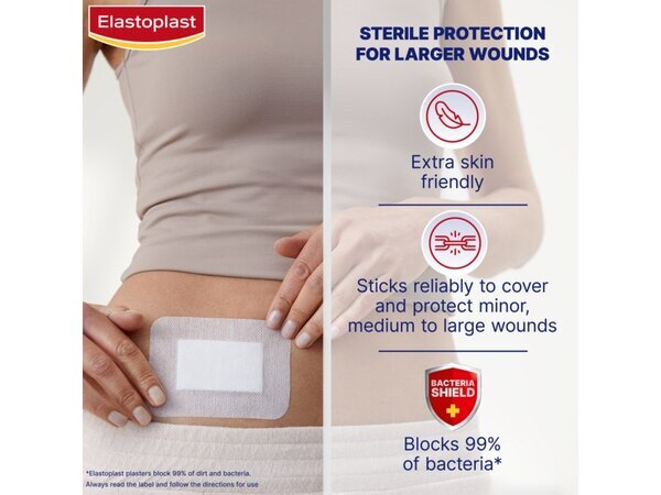 Elastoplast Sensitve Xxl Dressing 5 Strips GOODS Superdrug   