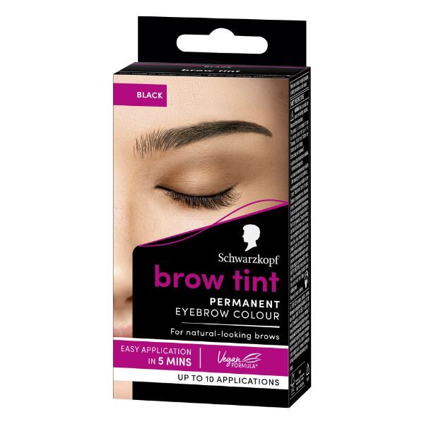 Schwarzkopf Brow Tint Dark Brown Permanent Eyebrow Tint