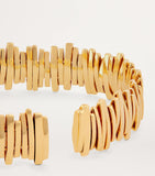 Suzanne Kalan yellow gold jagged bangle, imported from the UK