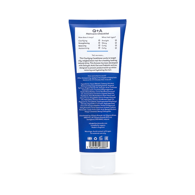 Q+A Clarifying Conditioner 250ml (British brand)