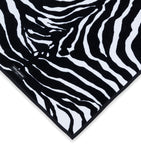 Dolce&Gabbana Casa cotton zebra print hand towel 60cm x 110cm - British product