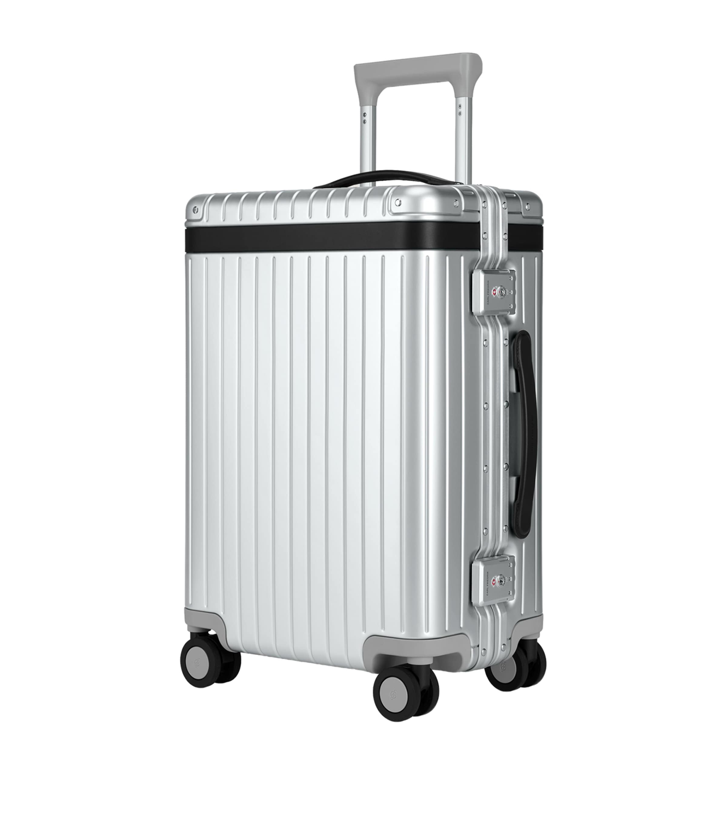 Carl Friedrik Carry-On Suitcase 56cm aluminium (British brand)