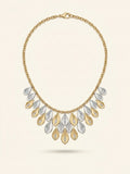 Cartier 18ct gold diamond necklace 0.57ct, imported from the UK