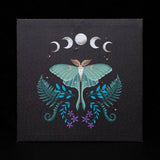 Something Different light up canvas luna moth 30cm (British brand)