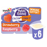 Petits Filous Strawberry and Raspberry Fromage Frais 6 x 47g GOODS ASDA   