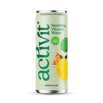 Actiph Zitrone-Limette Sprudel-Vitaminwasser 330ml Dose