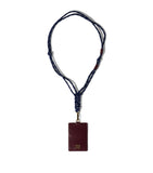 Miu Miu leather card holder with cord, UK version