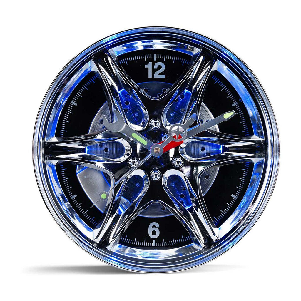 LED Wheel Rim Clock