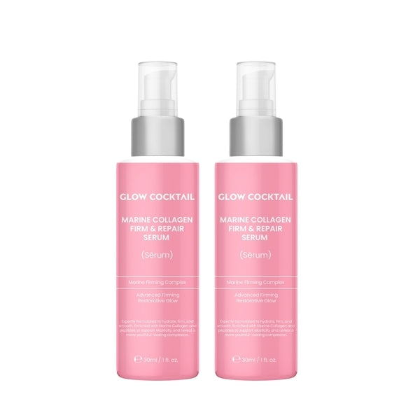 GlowCocktail Marine Collagen Firm & Repair serum 2x30ml (British brand)