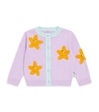 Stella McCartney Kids Cotton Embroidered Star Cardigan 6-36 months (British brand)
