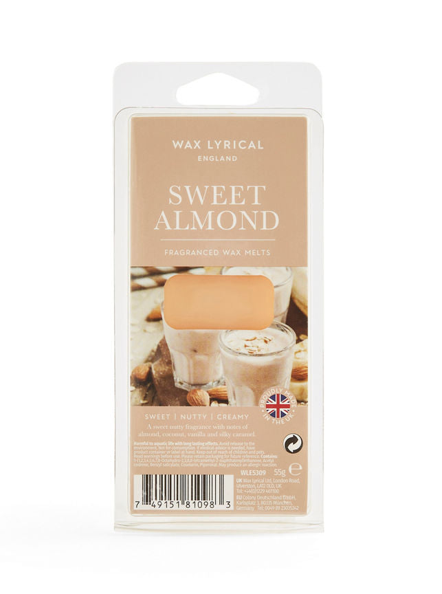 Wax Lyrical Wax Melt Sweet Almond GOODS ASDA   