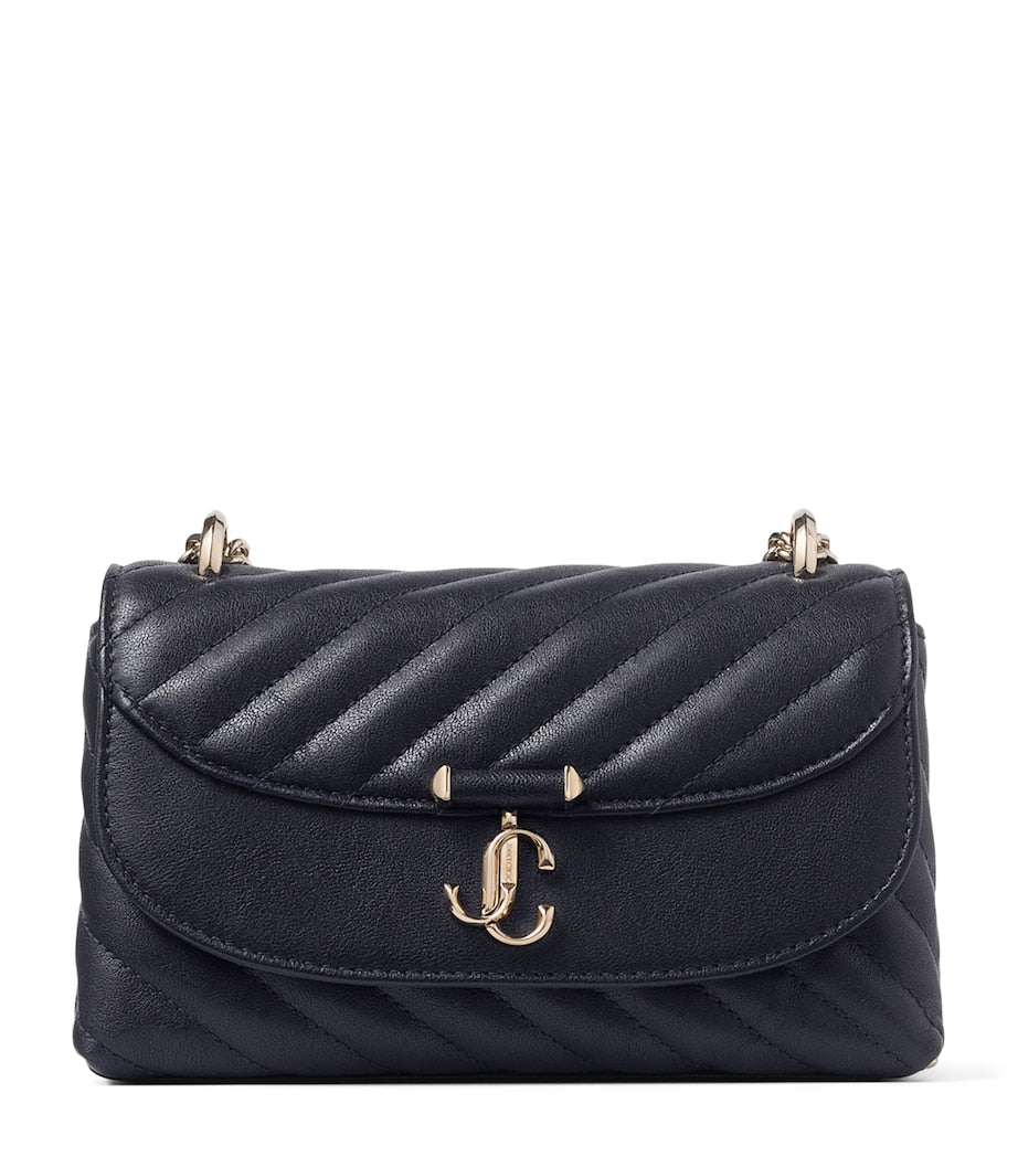 Jimmy Choo Curve quilted leather cross-body bag - British product