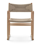Flexform Iroko Kim outdoor dining chair (British brand)
