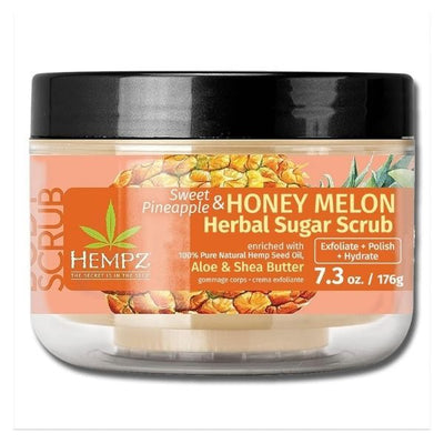 Superdrug Hempz Sweet Pineapple & Honey Melon Body Scrub 176g- Buy online at McGrocer