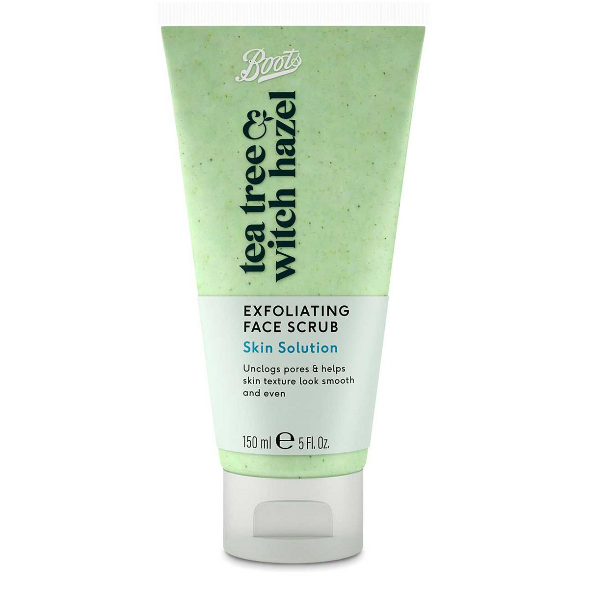 Boots Tea Tree & Witch Hazel Exfoliating Face Scrub 150ml GOODS Boots   