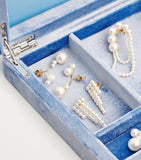 Sophie Bille Brahe velvet Trésor jewellery box (British brand)