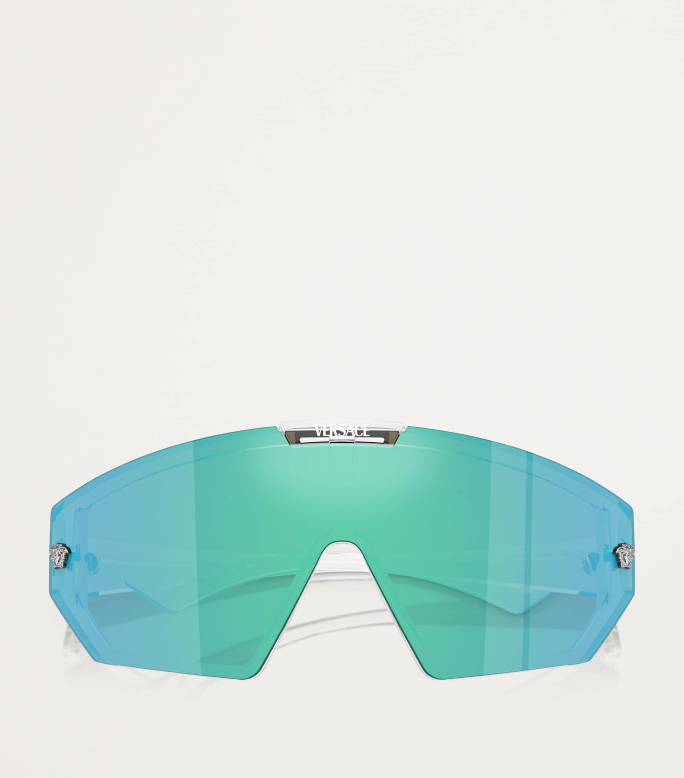 Versace Injected sunglasses metal frame tinted lenses, UK version