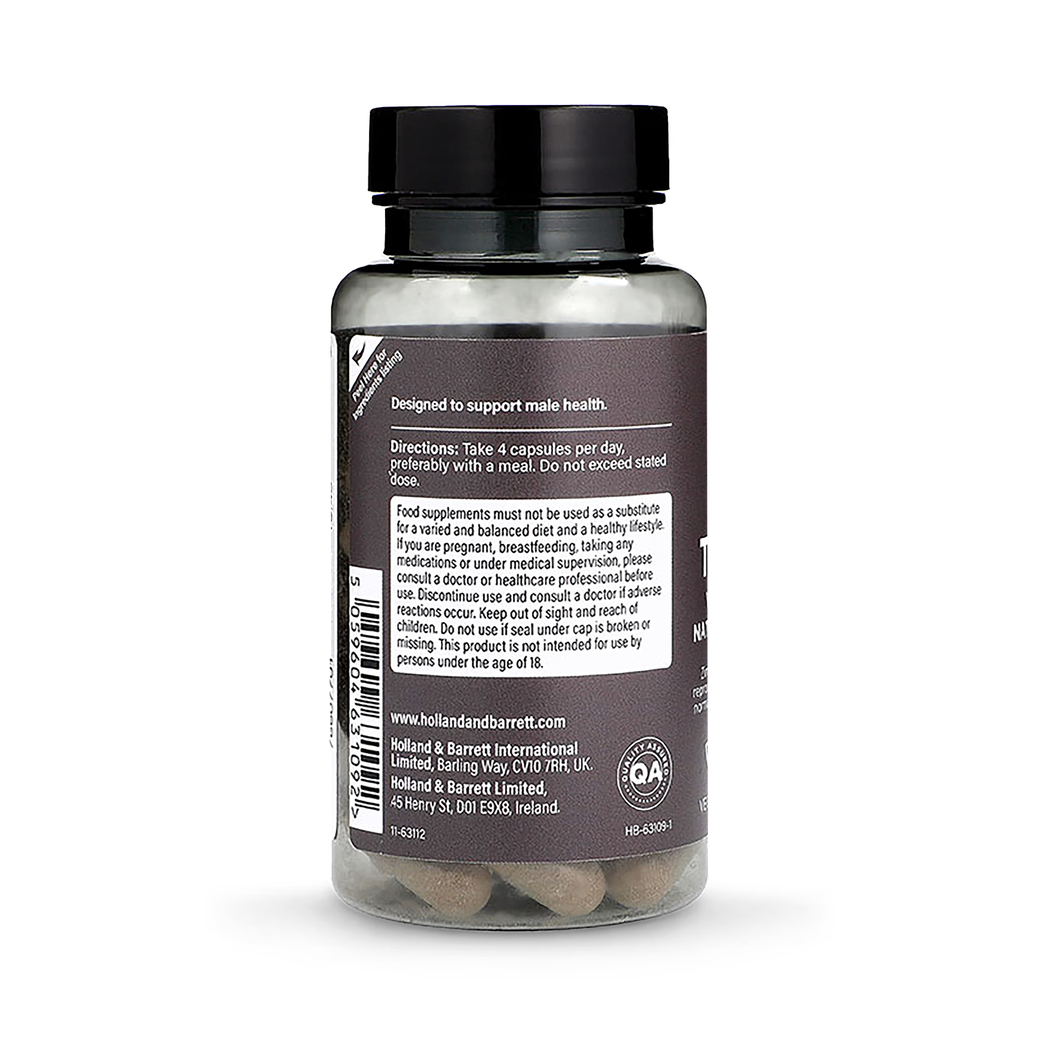 PE Nutrition Test Plus supplement 56 capsules, imported from the UK