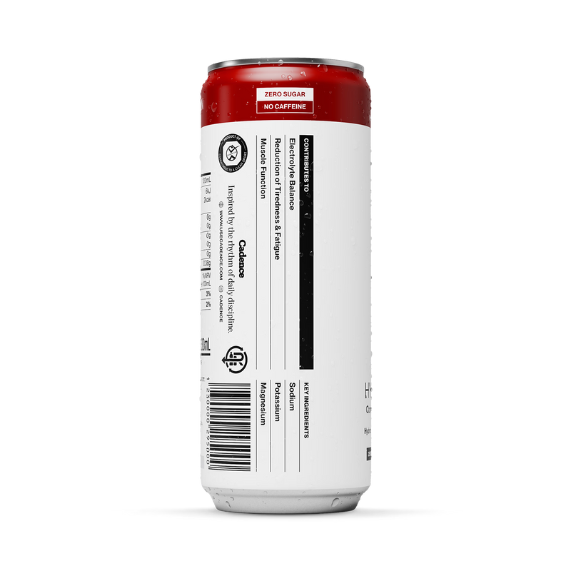 Cadence Core Hydration Sugar Free Cola 330ml, UK version