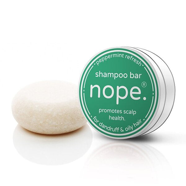 nope. peppermint refresh head-to-toe shampoo bar 70g