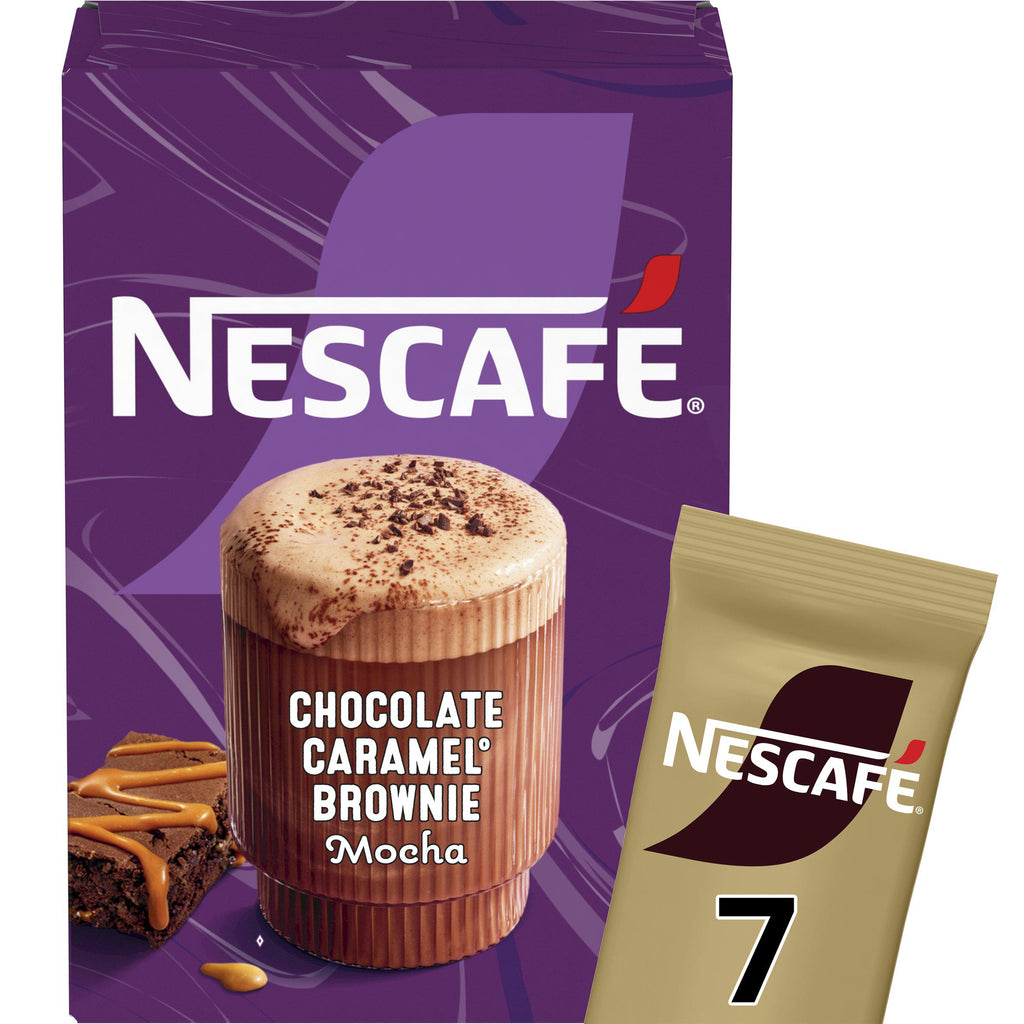 Nescafé Gold Chocolate Caramel Brownie Mocha Sachets 7x21.4g