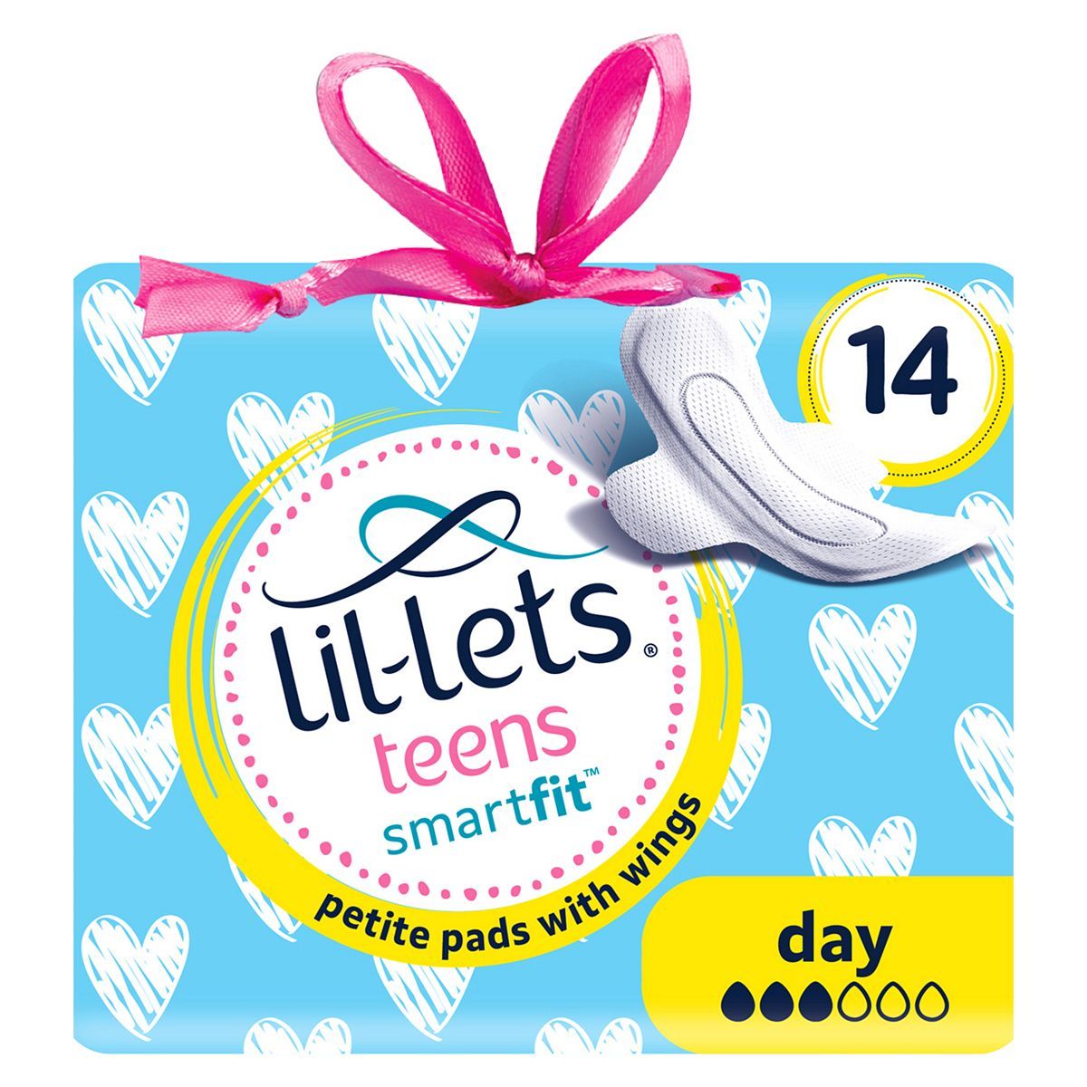 Lil-Lets Teens sanitary towels (petite) – Day – 14 pack GOODS Boots   