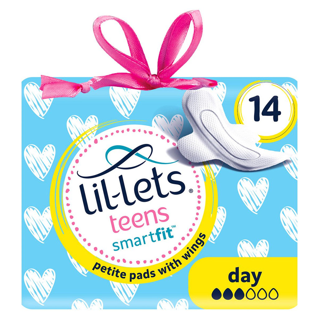 Lil-Lets Teens sanitary towels (petite) – Day – 14 pack