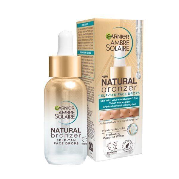 Garnier Ambre Solaire Natural Bronzer Self-Tan Drops 30Ml GOODS Superdrug   