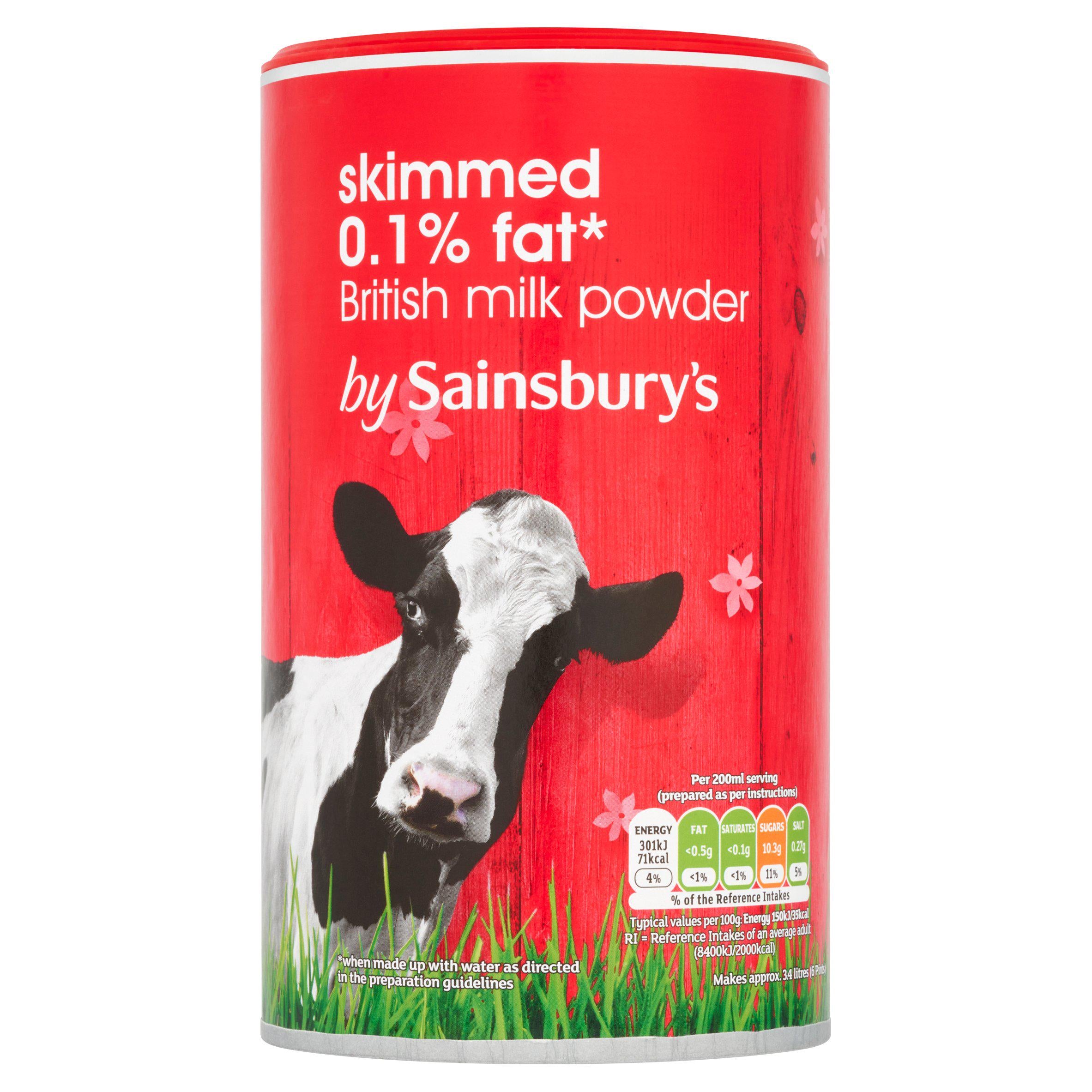 Sainsbury's Skimmed Milk Powder 340g GOODS Sainsburys   